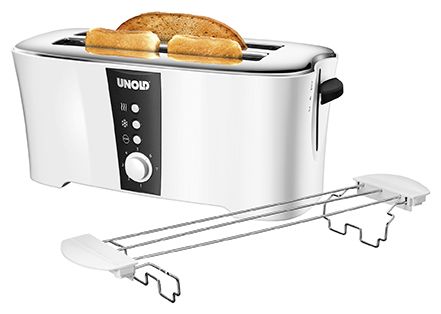 Toaster 1350 W 4 Scheibe(n)  38020 Design (Schwarz, Weiß) 