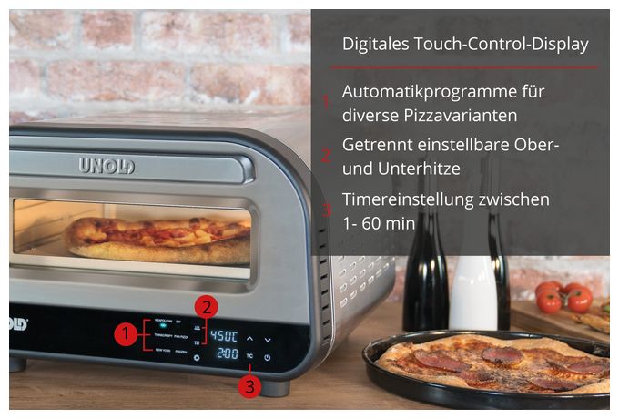 1700 W 68816 Pizzaofen Luigi 