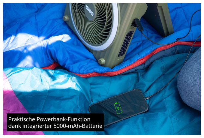 Handventilator  86516 Solar (Grün) 