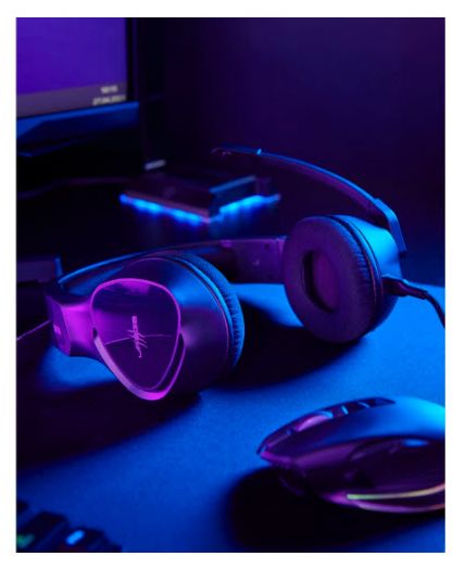Over Ear Kopfhörer Kabelgebunden  SoundZ 300 V2 (Schwarz) 