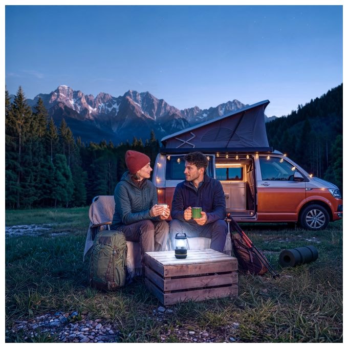 Batterie  L20R Outdoor Laterne (Schwarz) 