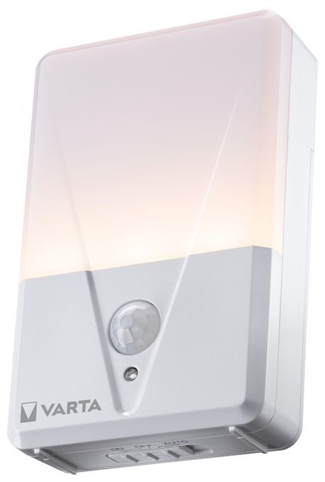 Warmweiß Batterie  Motion Sensor Night Light Twin Pack (Weiß) 
