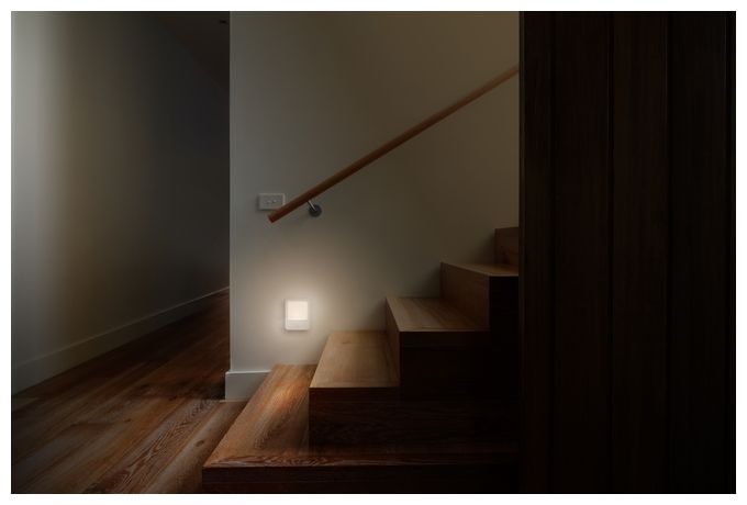 LED AC Motion Sensor Plug Light Nachtlicht 
