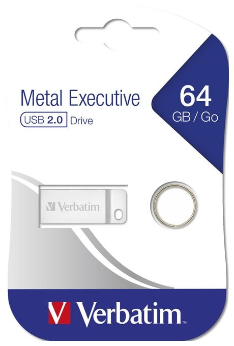 USB Typ-A Stick 64 GB  Metal Executive (Silber) 