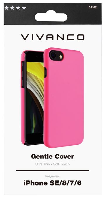 Cover für Apple iPhone SE (2020), iPhone 8, iPhone 7, iPhone 6s  Gentle (Pink) 