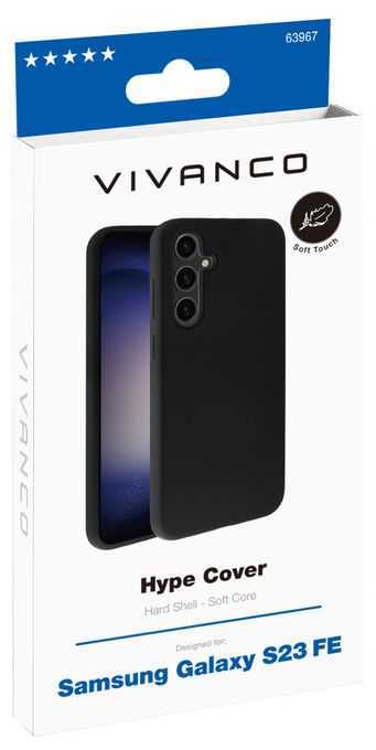 Cover für Samsung Galaxy S23 FE  Hype (Schwarz) 