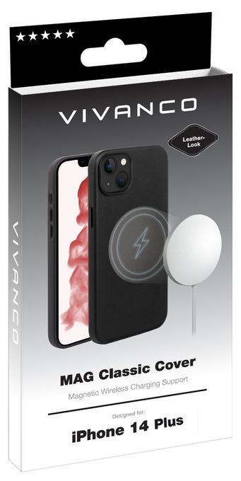Cover für Apple iPhone 14 Plus  Mag Classic (Schwarz) 