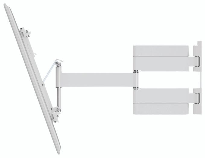 Wand Halterung 180° bis 139,7 cm (55") 18 kg 0 - 20° Thin 445 