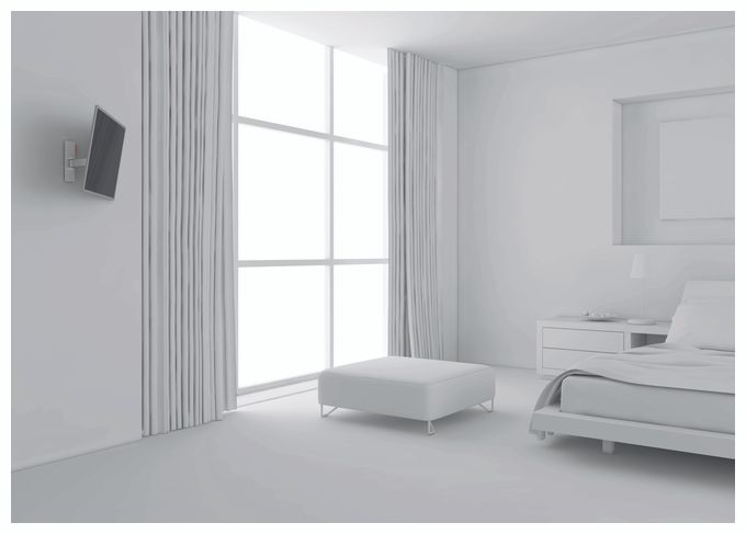 Wand Halterung bis 66 cm (26") 15 kg Wall 2025W 