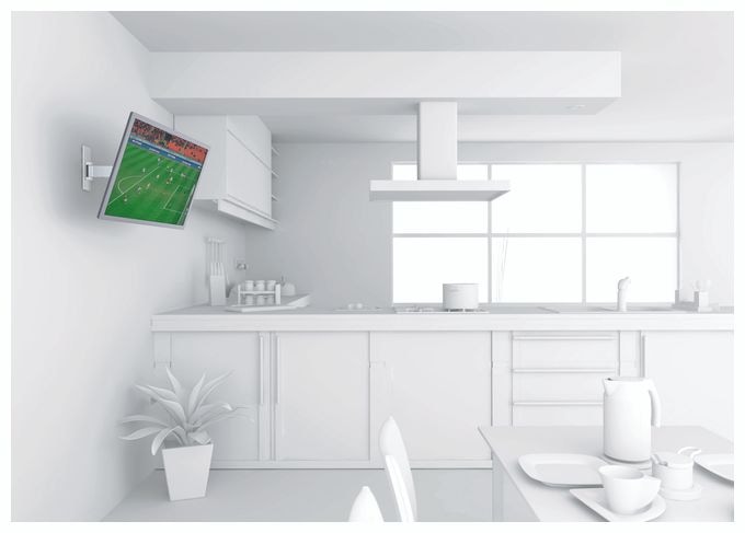 Wand Halterung 120° bis 165,1 cm (65") 30 kg 0 - 20° Wall 2325 
