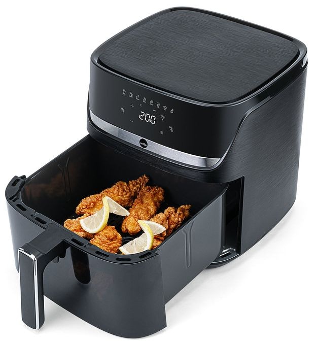 Heißluftfritteuse 8 l 2000 W  AF3B-80P Crispier (Schwarz) 