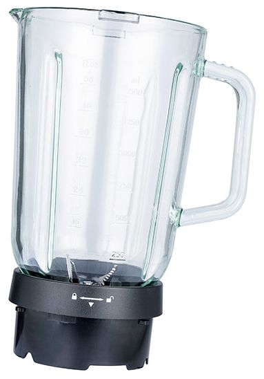 1,5 l Standmixer 1000 W  BL-1000S (Schwarz, Edelstahl) 
