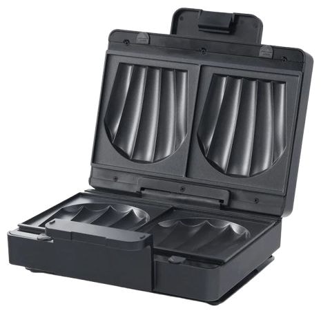 Sandwichmaker 1000 W für 2 Sandwiches  Easy Melt (Schwarz) 