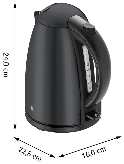 1,7 l Wasserkocher 2400 W  Stelio (Schwarz) 