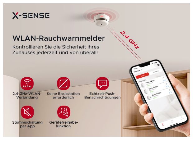 Rauchmelder XS01-WX 