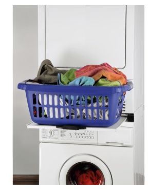 111363 Zwischenrahmen für Waschmaschine und Trockner Weiß 