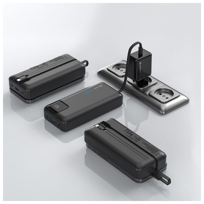 20000 mAh Powerbank Mikro-USB  220140 (Schwarz) 