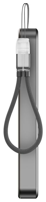 1000 mAh Powerbank USB Typ-C Kabelloses Laden  MagFix Pro (Schwarz) 