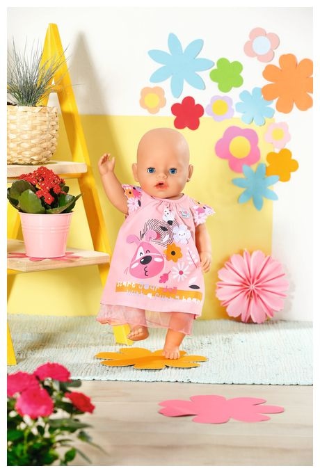 BABY born Puppenkleidung Kleid Hund 43cm 
