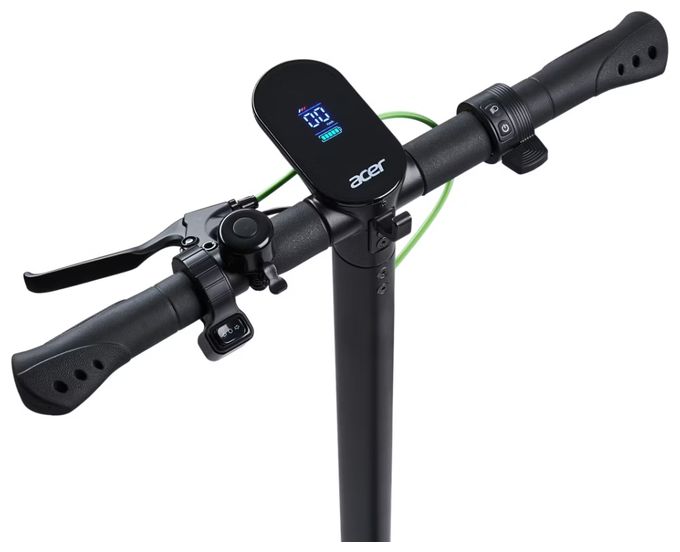 500 W E-Scooter 16 Ah bis 60 km Reichweite 18,5 kg  AES025 ES Series 5 (Schwarz) 