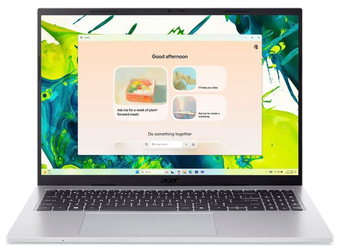 WUXGA Notebook 40,6 cm (16 Zoll) 1920 x 1200 Pixel 1 TB SSD Windows 11 Home Intel® Core™ i9 max. 5,4 GHz  Aspire Go AG16-71P-97GF (Silber) 