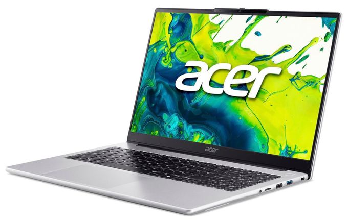 Full HD Notebook 39,6 cm (15.6 Zoll) 1920 x 1080 Pixel 512 GB SSD Windows 11 Home AMD Ryzen 7 max. 4,5 GHz  Aspire Lite AL15-45P-R19T (Silber) 