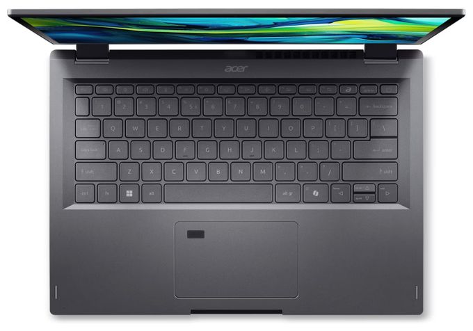 WUXGA Notebook 35,6 cm (14 Zoll) 1920 x 1200 Pixel 1 TB SSD Windows 11 Home Intel Core Ultra 7 max. 4,8 GHz  Aspire Spin ASP14-52MTN-75Q5 (Grau) 