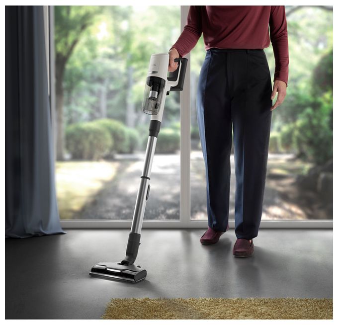 Handstaubsauger Beutellos bis 35 min Laufzeit 25,2 V  AP81HB25SH Hygienic 8000 (Weiß) 