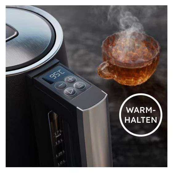 1,7 l Wasserkocher 2400 W  K6-1-6BO Design Collection (Schwarz) 