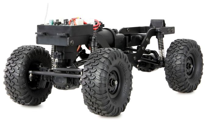 RC Crawler Mini-D90 AMXRock 4WD 1:16 RTR schwarz 