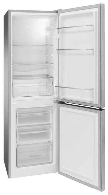 109 l / 24 l Kühl-Gefrierkombi freistehend 121 kWh Jahr  KGCL384159E (Edelstahl) 