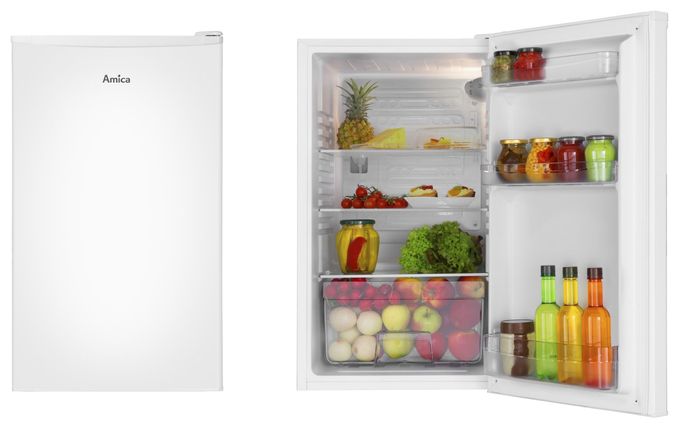 91 l Tischkühlschrank EEK: E 85 kWh Jahr  VKS351155W (Weiß) 