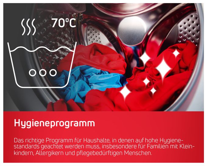 9 kg Frontlader Waschmaschine 1400 U/min aquaStop Funktion WA494070 