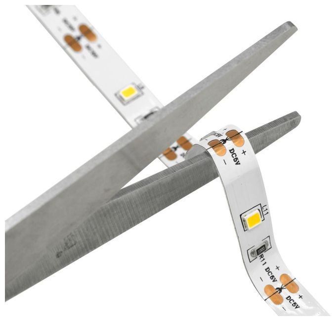 LED Universalstreifenleuchte 2000 mm Warmweiß Batterie/Akku 1600-0436 