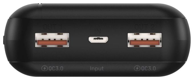 20000 mAh Powerbank Micro-USB + USB Type-C  PB320PD (Schwarz) 
