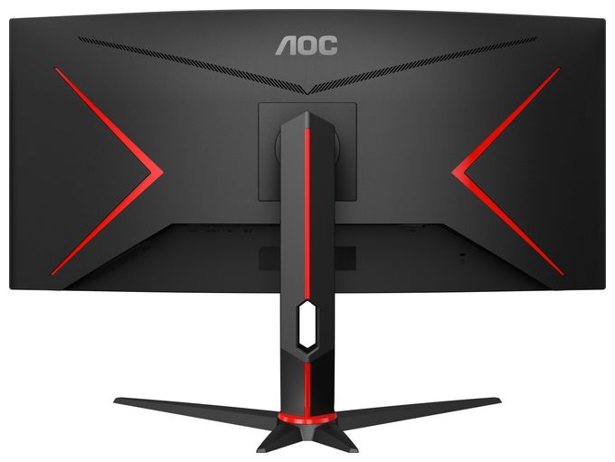Quad HD Monitor 86,4 cm (34 Zoll) 21:9 5 ms 430 cd/m²  CU34G2XP (Schwarz, Rot) 