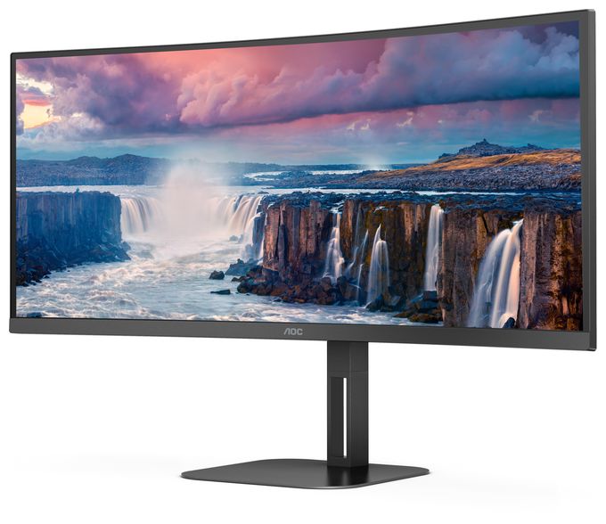 Quad HD Monitor 86,4 cm (34 Zoll) 21:9 4 ms 300 cd/m²  CU34V5C/BK (Schwarz) 