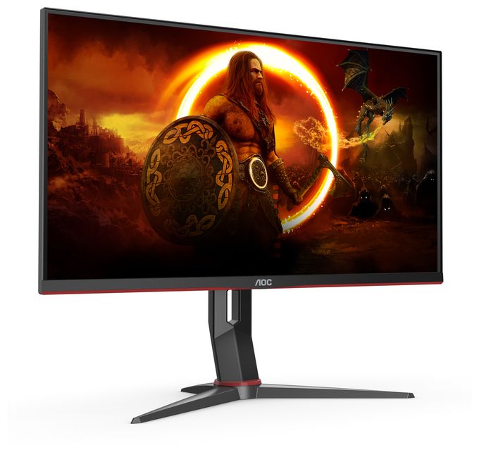 4K Ultra HD Monitor 71,1 cm (28 Zoll) 16:9 1 ms 370 cd/m²  U28G2XU2/BK (Schwarz, Rot) 