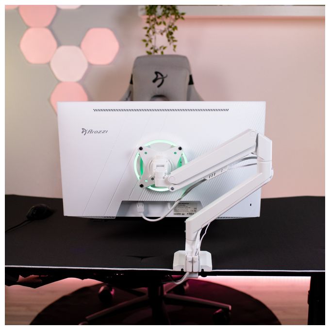 Monitorarm bis 9 kg  Alzare Neo (Weiß) 