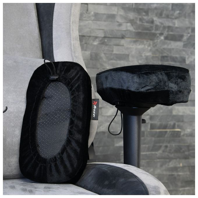 Armlehnenpolster  Memory Foam (Schwarz) 