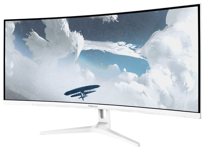 4K Ultra HD Monitor 86,4 cm (34 Zoll) 21:9 1 ms 350 cd/m²  Nova Curved (Weiß) 