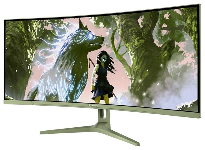 4K Ultra HD Monitor 86,4 cm (34 Zoll) 21:9 1 ms 350 cd/m²  Nova Curved (Grün) 