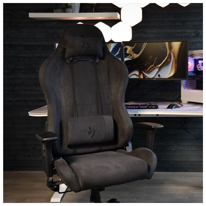 Gamingstuhl bis 120 kg (Schwarz) Torretta Supersoft 