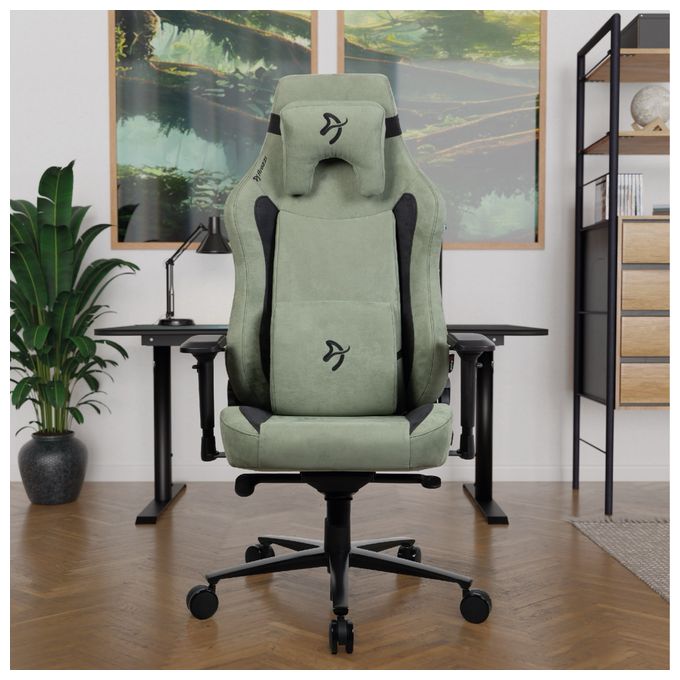 Gamingstuhl bis 170 kg (Grün) Vernazza XL Supersoft 