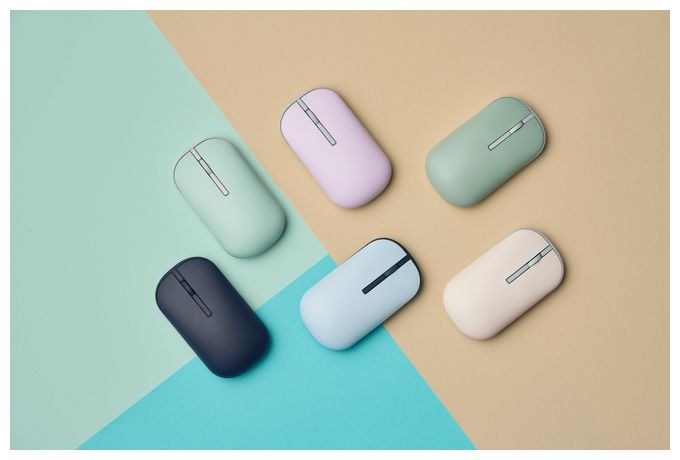 1600 DPI Büro Maus Optisch  Marshmallow Mouse MD100 (Violett) 