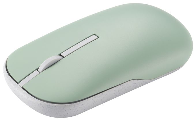 1600 DPI Büro Maus Optisch  Marshmallow Mouse MD100 (Beige, Grün) 
