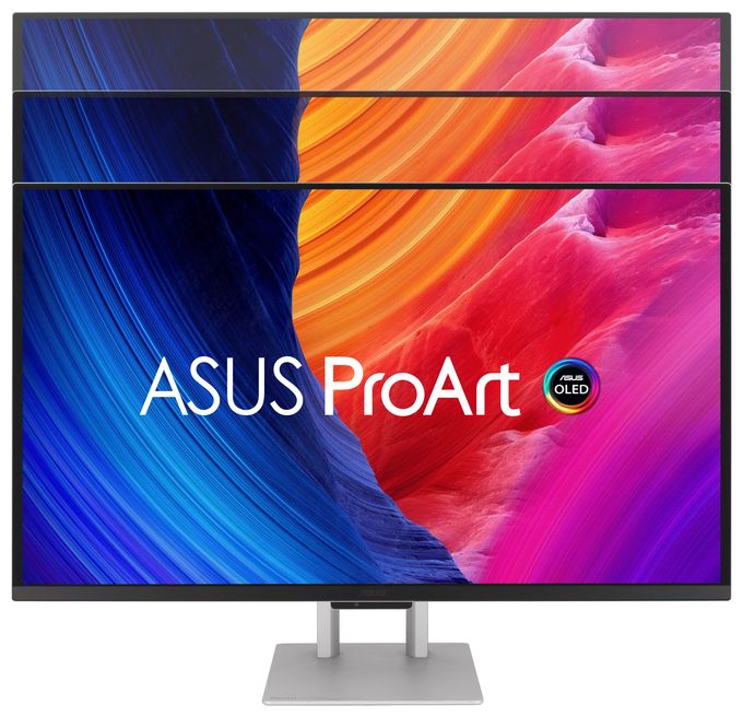 4K Ultra HD Monitor 67,3 cm (26.5 Zoll) 16:9 0,1 ms 250 cd/m²  ProArt PA27UCDMR (Silber) 