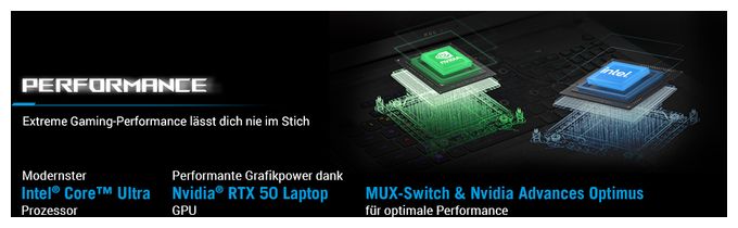WQXGA Notebook 40,6 cm (16 Zoll) 2560 x 1600 Pixel 1 TB SSD Windows 11 Home Intel Core Ultra 9 max. 5,4 GHz  ROG Strix SCAR 16 G635LX-RW110W (Schwarz) 