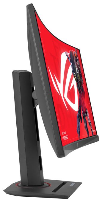 Quad HD Monitor 68,6 cm (27 Zoll) 16:9 1 ms 400 cd/m²  ROG Strix XG27WCMS (Schwarz) 