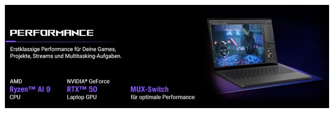 WQXGA+ Notebook 35,6 cm (14 Zoll) 2880 x 1800 Pixel 1 TB SSD Windows 11 Home AMD Ryzen 9 max. 5,2 GHz  ROG Zephyrus G14GA403UP-QS001W (Weiß) 